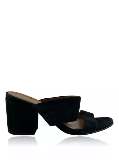 Sapato de Salto Etoiles By Botti Camurça Preto
