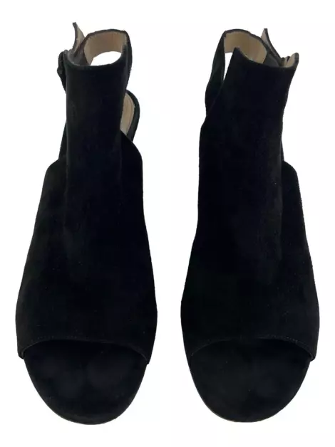 Plataforma Gianvito Rossi Suede Preto