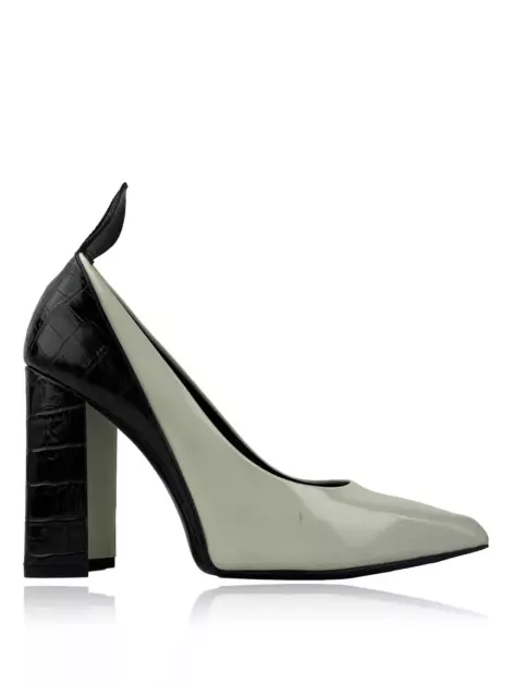 Sapato de Salto Louis Vuitton Matchmake Verniz Bicolor