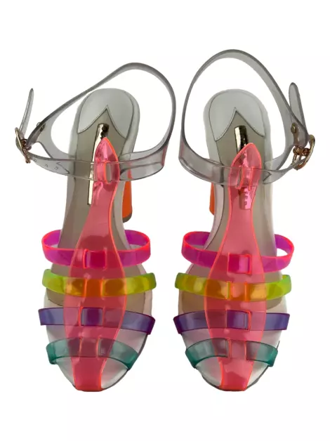 Sapato de Salto Sophia Webster Jelly Multicolor