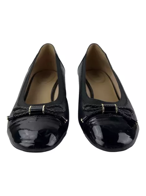 Sapato de Salto Geox Couro Preto