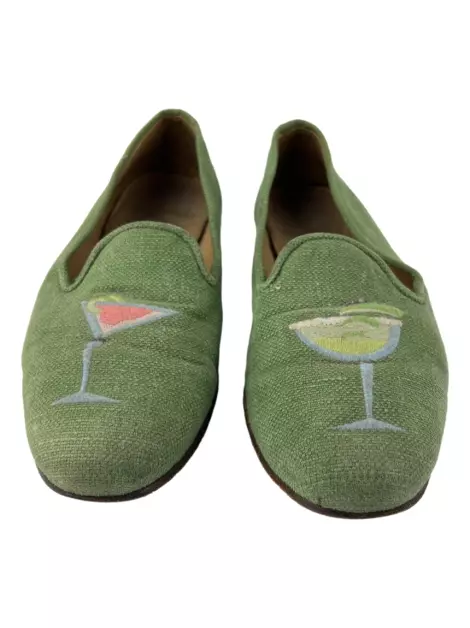 Sapato Stubbs & Wootton Tecido Verde