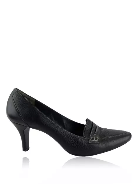 Scarpin Cole Haan Couro Preto