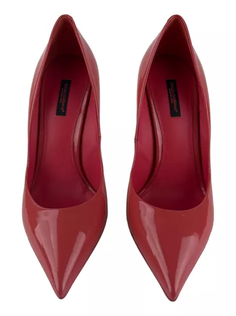 Scarpin Dolce & Gabbana Verniz Rosa