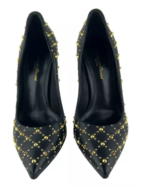 Scarpin Gianvito Rossi Studs Preto