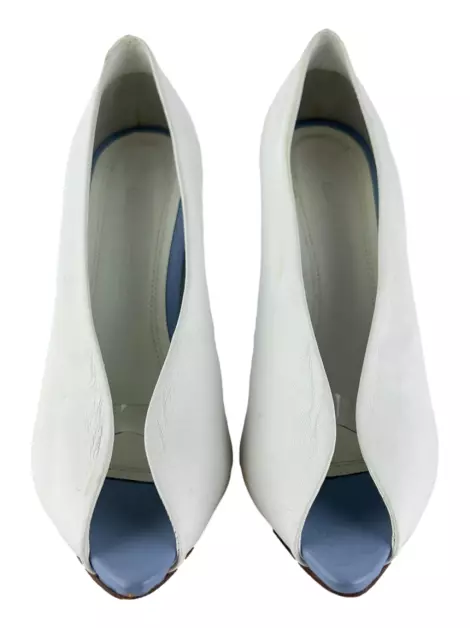 Scarpin Giuliana Romanno Couro Bicolor