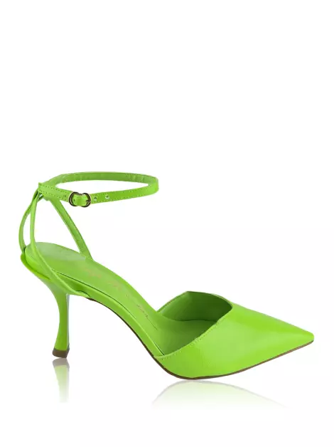 Scarpin Luiza Barcelos Couro Verde