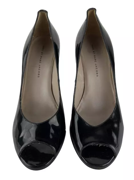 Scarpin Marc By Marc Jacobs Couro Preto