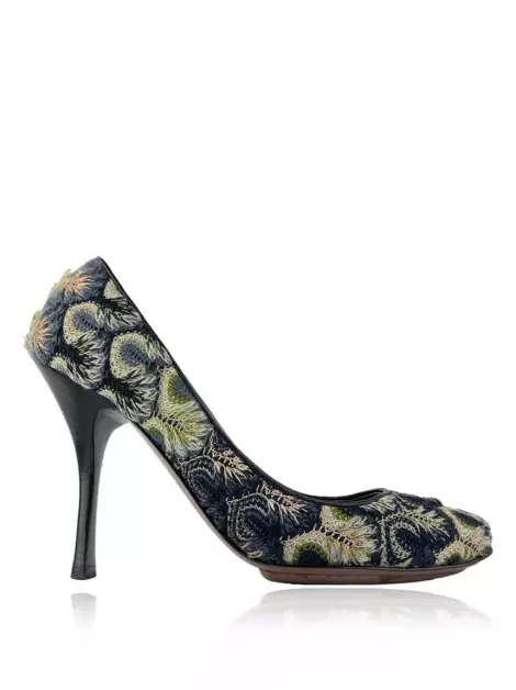 Scarpin Missoni Bordado Multicolor