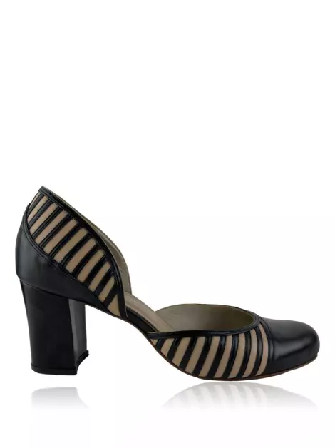Scarpin Priscilla Whitaker D'orsay Bicolor