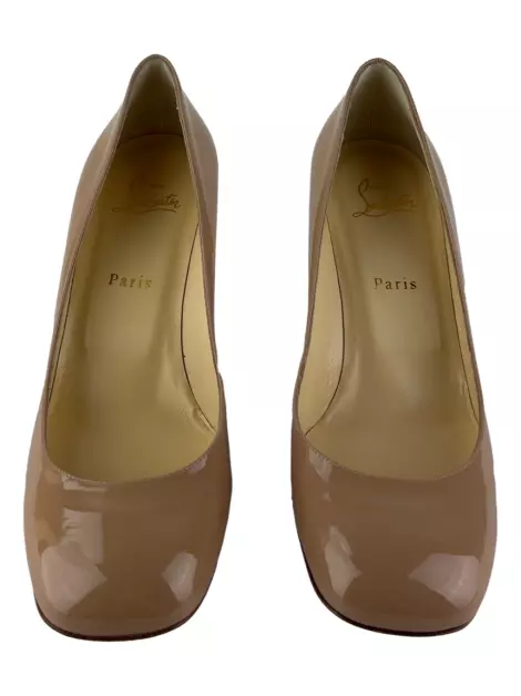 Scarpin Salvatore Ferragamo Cadrilla 70 Bege