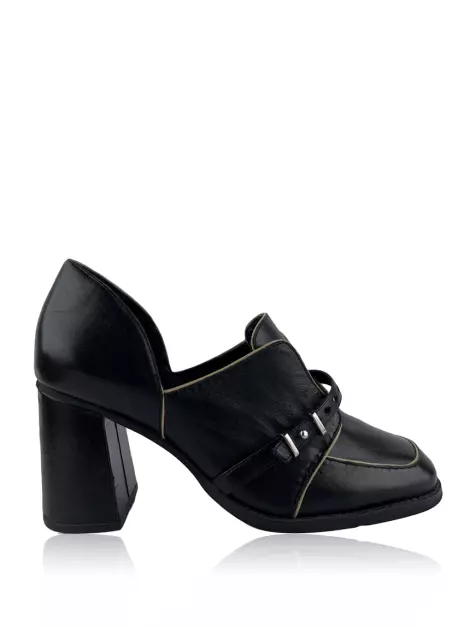 Scarpin Sarah Chofakian Couro Preto