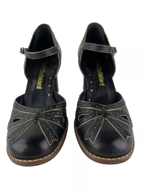 Scarpin Sarah Chofakian Couro Preto