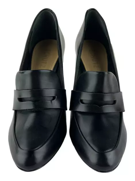 Scarpin Schutz Couro Preto