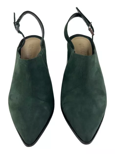 Scarpin Schutz Slingback Verde