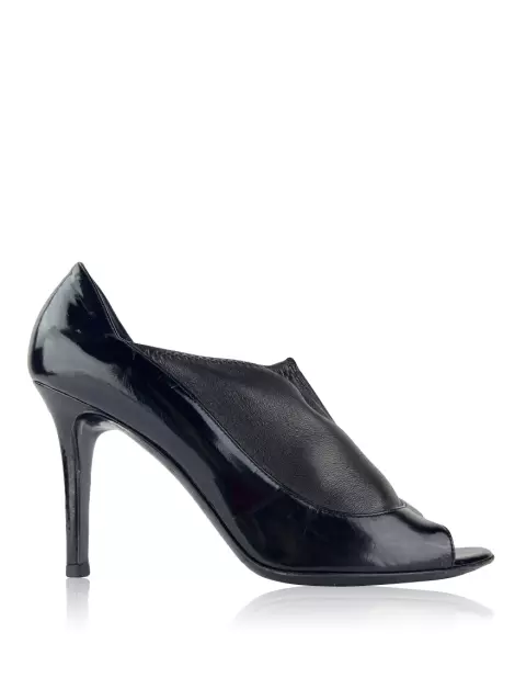 Scarpin Sergio Rossi Couro Preto