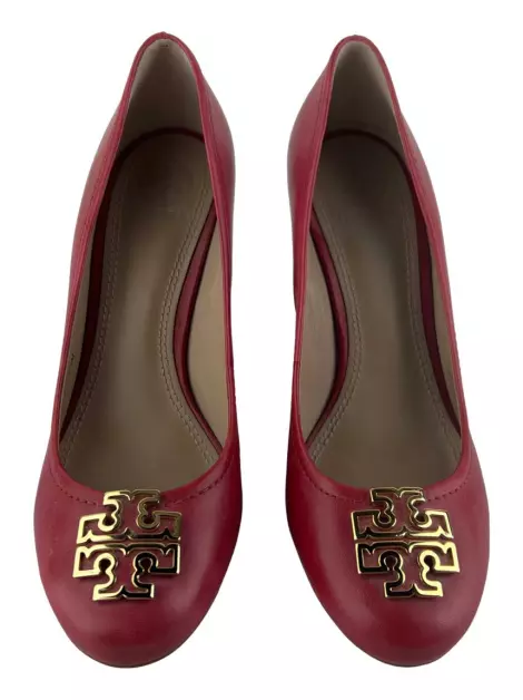 Scarpin Tory Burch Wedge Vermelho