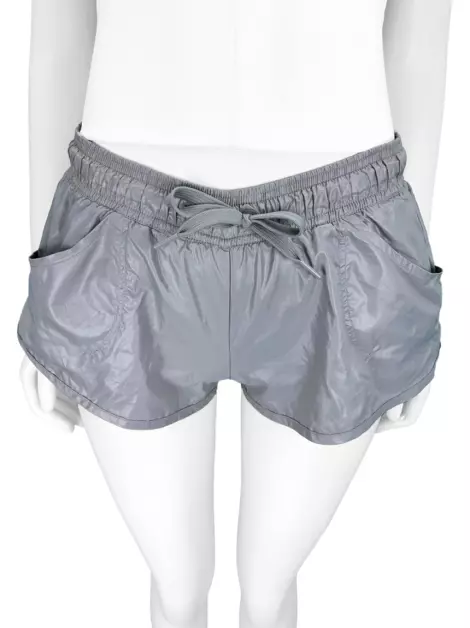 Shorts Adidas By Stella McCartney Cinza