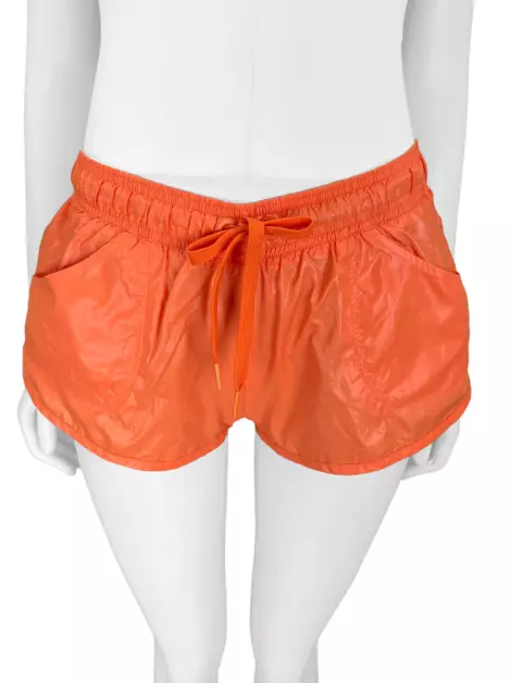 Shorts Adidas By Stella McCartney Laranja