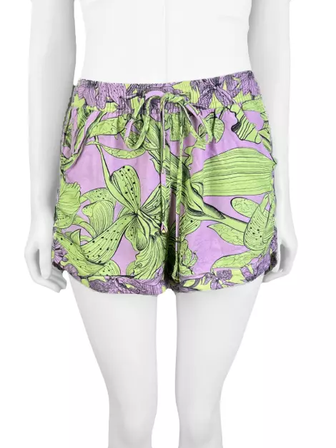 Shorts Água De Coco Estampa Floral
