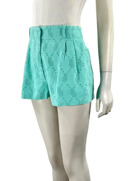 Shorts Bo.Bô Tecido Verde