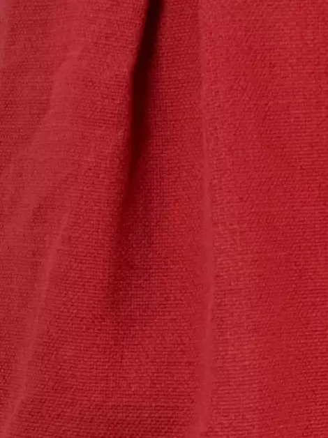 Shorts byNV Tecido Vermelho
