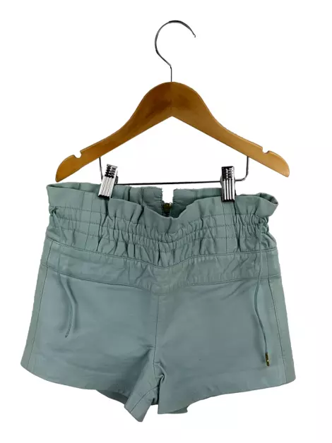 Shorts Clé + Rose & Bleu Couro Verde