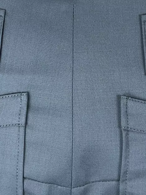 Shorts De Goeye Tecido Cinza
