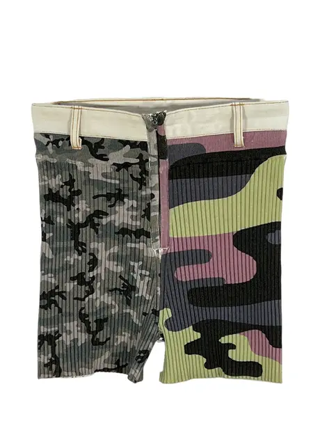 Shorts Diesel Tecido Estampado