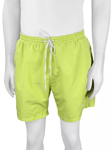Shorts Hugo Boss Lobster Amarelo Neon