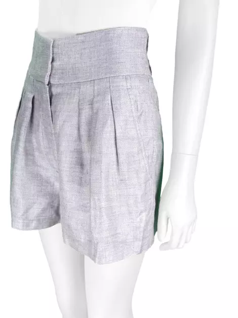 Shorts Iro Linho Lilás