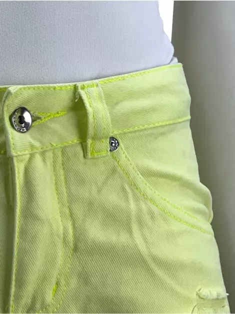 Shorts Lebôh Jeans Verde