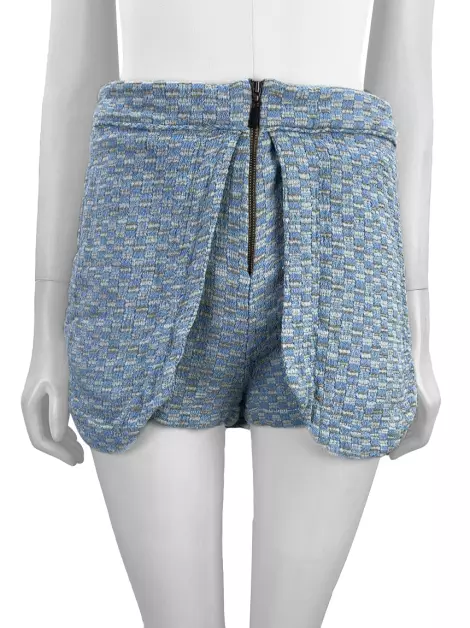 Shorts Lilly Sarti Estampado Azul