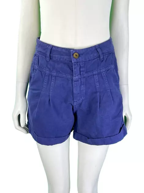 Shorts Maria Filó Jeans Azul