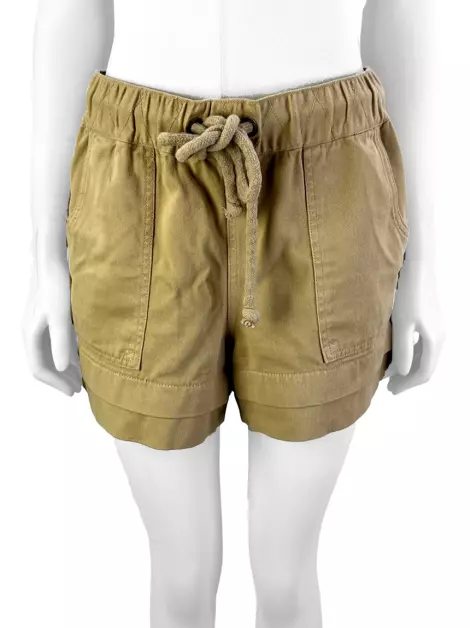 Shorts Mixed Jeans Bege