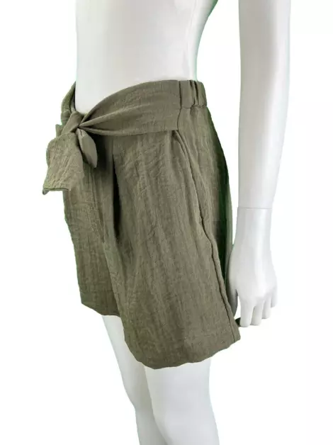 Shorts MNG Basics Texturizado Verde