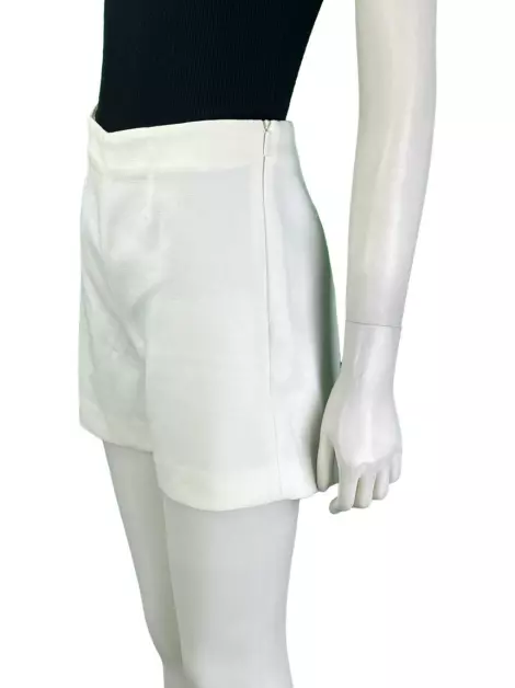 Shorts MNG Tecido Branco