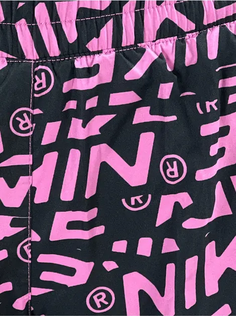 Shorts Nike Dri-Fit One 2 Rosa