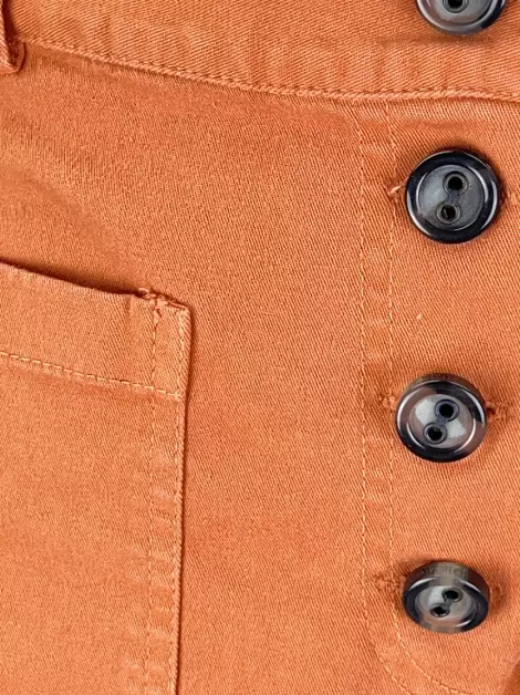 Shorts NK Store Tecido Laranja