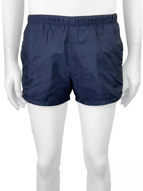 Shorts Prada Tecido Azul Marinho