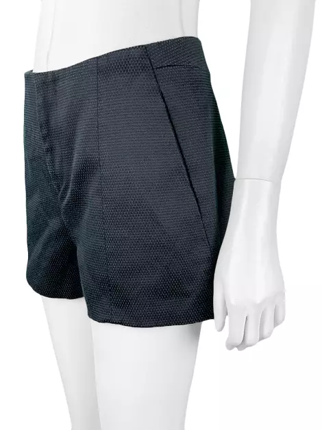 Shorts Rag & Bone Azul Texturizado