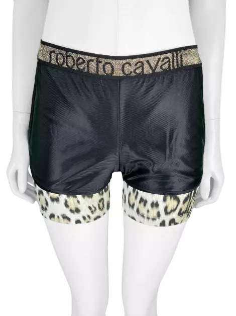 Shorts Roberto Cavalli Tecido Preto