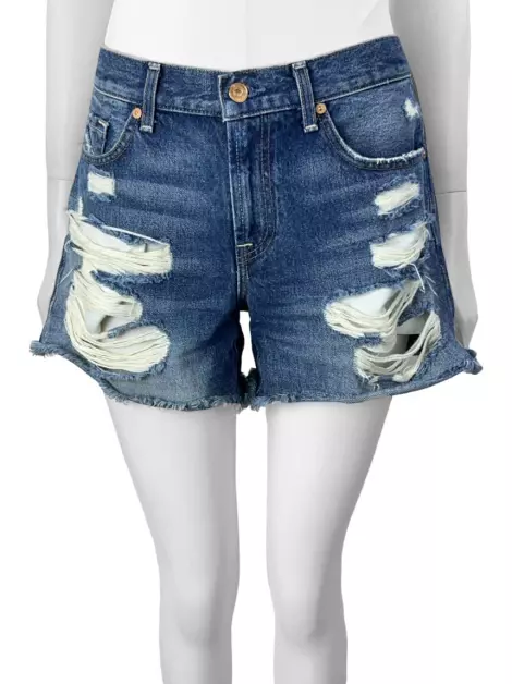 Shorts Seven For All Mankind Destroyed Jeans