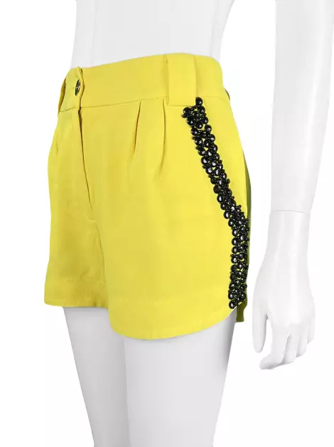 Shorts Skazi Reto Amarelo