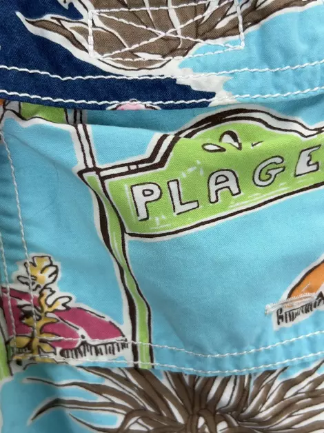 Shorts Vilebrequin Tecido Estampado