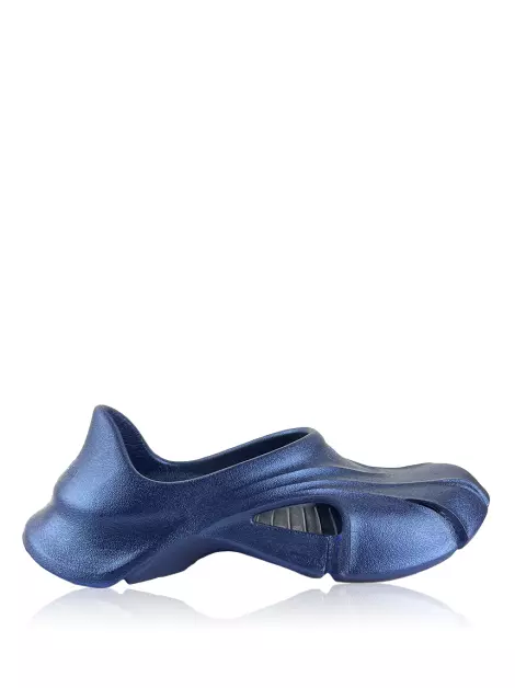 Slide Balenciaga Mold Closed Azul