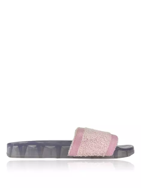 Slide Chanel CC Jelly Rosa