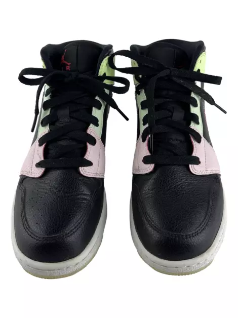 Sneaker Nike Air Jordan 1 Mid 'Glow In The Dark' Colorido