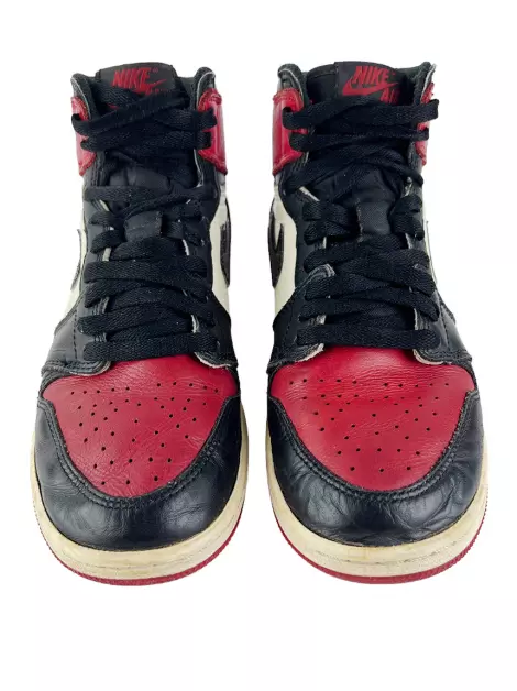 Sneaker Nike Jordan 1 Retro High OG Bred Toe