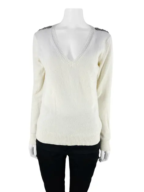 Suéter Le Lis Blanc Cashmere Off White